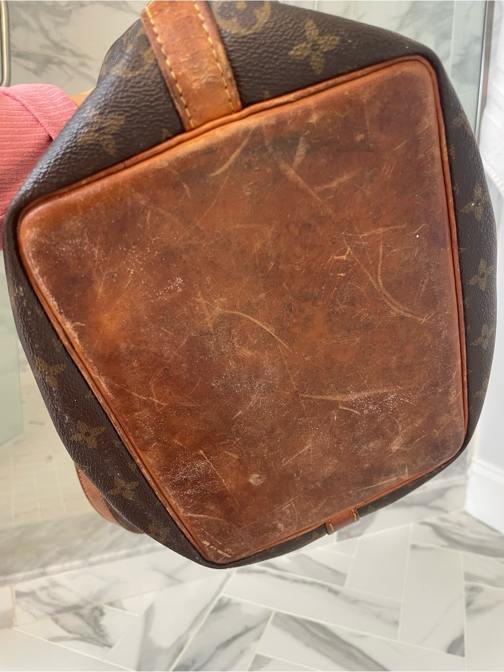 Authentic Louis Vuitton Noe Monogram bag 1988 vintage - Picture 7 of 11